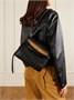 Кожаная сумка-шолдер Amazona 180 LOEWE, черный 47345546