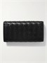 Кожаный кошелек с плетением Intrecciato BOTTEGA VENETA, черный 47346538