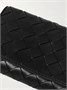 Кожаный кошелек с плетением Intrecciato BOTTEGA VENETA, черный 47346538