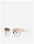 Солнцезащитные очки Devotion DOLCE & GABBANA, бежевый 47346634
