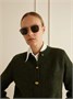 Солнцезащитные очки Pasha золотистого цвета в стиле «авиатор» Cartier Eyewear, золотой 47348710
