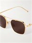 Солнцезащитные очки Pasha золотистого цвета в стиле «авиатор» Cartier Eyewear, золотой 47348710