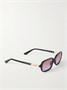 Солнцезащитные очки Judy прямоугольной формы из ацетата Chloé Eyewear, черный 47349003