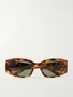 Солнцезащитные очки CELINE EYEWEAR Journey в круглой оправе, коричневый 47349436