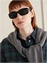 Квадратные ацетатные солнцезащитные очки MIU MIU, черный 47349458