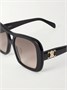 Солнцезащитные очки-авиаторы из ацетата CELINE EYEWEAR, черный 47349595