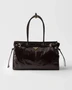 Большая кожаная сумка Prada Bonnie, коричневый 47349937