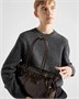 Большая кожаная сумка Prada Bonnie, коричневый 47349937