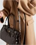 Большая кожаная сумка Prada Bonnie, коричневый 47349937