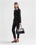 Большая кожаная сумка Prada Bonnie, черный 47349939
