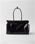 Большая кожаная сумка Prada Bonnie, черный 47349939