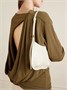 Кожаная сумка через плечо Le petit bisou JACQUEMUS, белый 47350982