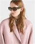 Солнцезащитные очки с треугольным логотипом Prada, зеленый 47353383