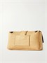 Наплечная сумка Le Bambino Chaîne c эффектом рафии JACQUEMUS, бежевый 47354221