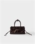 Мини-сумочка Prada Bonnie из кожи, коричневый 47355287