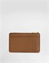 Кожаный держатель для карт с логотипом DG DOLCE & GABBANA, коричневый 47361614