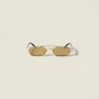 Солнцезащитные очки из коллекции MIU MIU Eyewear, коричневый 47373349