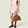 Сумка из кожи Vivant MIU MIU, коричневый 47373862