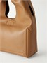 Коробка среднего размера кожаная сумка через плечо MAISON MARGIELA, коричневый 47374147