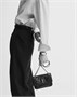Мини-сумка NIKI из холста и кожи SAINT LAURENT, бежевый 47374698