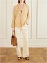 Le 5 à 7 Мягкая замшевая сумка SAINT LAURENT, оранжевый 47375966