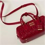 Сумка Arcadie из стеганой кожи наппа MIU MIU, красный 47376898