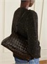 Кожаная повседневная сумка через плечо Intrecciato BOTTEGA VENETA, коричневый 47323657