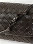 Кожаная повседневная сумка через плечо Intrecciato BOTTEGA VENETA, коричневый 47323657