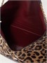 Сумка на плечо Cassandre из меха теленка с леопардовым принтом и кожаной отделкой SAINT LAURENT 47323771