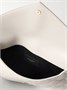 Клатч из кожи Matelassé SAINT LAURENT, белый 47323798