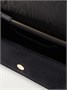 Миниатюрная сумка через плечо из бархата VLogo Signature с бантиком VALENTINO GARAVANI, черный 47323871