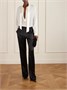 Бархатный клатч TOM FORD, черный 47323873