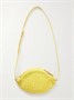 Tropicus украшенная кожаной отделкой плетеная сумка на плечо CHLOÉ, желтый 47323875
