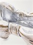 Класть Bow Just for You с кристаллами, серебристого цвета JUDITH LEIBER COUTURE, серебряный 47323896
