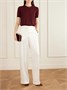 Бархатный клатч Bloom ERDEM, бордовый 47324024