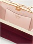 Бархатный клатч Bloom ERDEM, бордовый 47324024