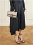 Клатч из парусины Belle Vivier с пряжкой Roger Vivier, бежевый 47324037