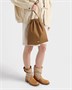 Кошелек Prada Wish Re-Nylon, коричневый 47324197