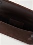Замшевый клатч с бисером Brunello Cucinelli, коричневый 47324431
