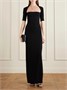 Тонкий клатч Slim Slide, украшенный кристаллами, серебристого цвета JUDITH LEIBER COUTURE, синий 47324446