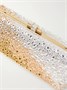 Клатч Slim Slide из серебристого металла, украшенный кристаллами JUDITH LEIBER COUTURE, золотой 47324447