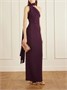 Вышитый атласный клатч Bloom ERDEM, розовый 47324448