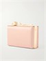 Вышитый атласный клатч Bloom ERDEM, розовый 47324448