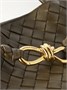 Andiamo средняя сумка из плетеной кожи Intrecciato BOTTEGA VENETA, зеленый 47338110