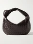 Сумка-тоут Jodie Teen Intrecciato из кожи BOTTEGA VENETA, коричневый 47338243