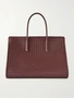 Сумка-тоут из кожи Intrecciato Barbara BOTTEGA VENETA, бордовый 47338253