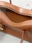 Ryder сумка-тоут из веганской кожи с тисненым логотипом и украшениями STELLA MCCARTNEY, коричневый 47338275
