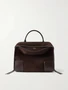 Сумка-тоут Amazona из замши с кожаной отделкой LOEWE, коричневый 47338835