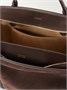 Сумка-тоут Amazona из замши с кожаной отделкой LOEWE, коричневый 47338835