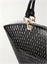 Сумка-тоут Medium Panier из лакированной кожи с лазерной резкой TOM FORD, черный 47338936